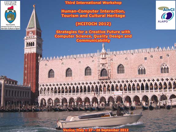 International Workshop HCITOCH 2012 :: Venice –  Italy